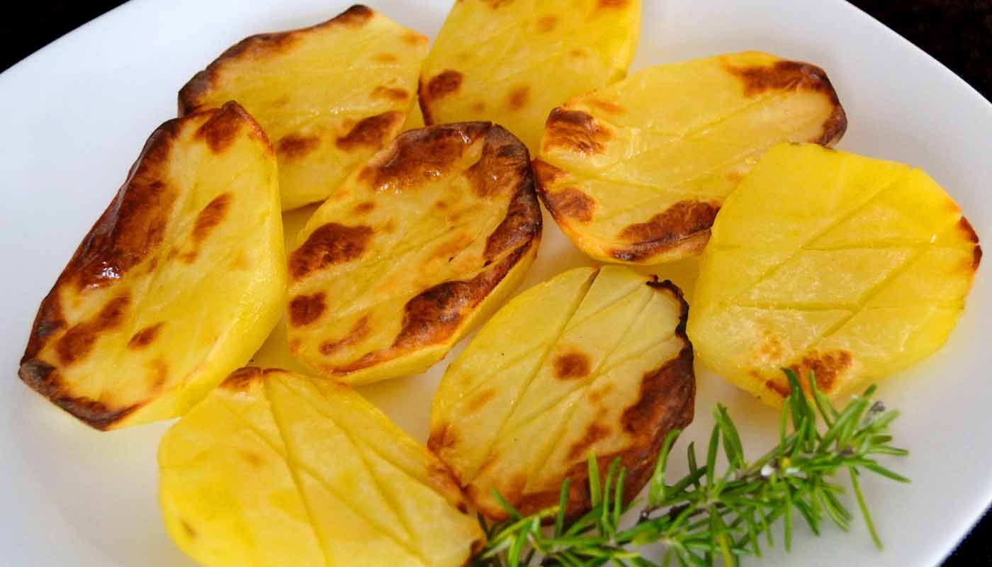 Patatas asadas al estilo Jamie Oliver