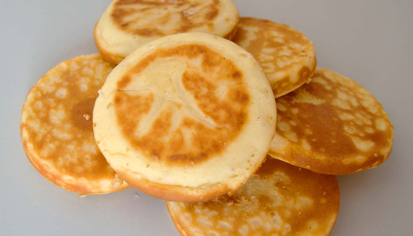 Receta de tortitas americanas o panqueques (pancakes) -  menú de recetas para desayunos